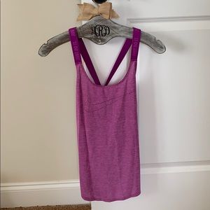 Purple Nike workout tank
